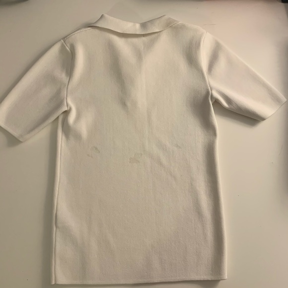 forever 21 white collar shirt size s - Picture 2 of 3